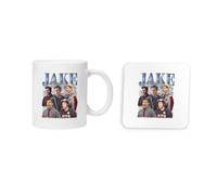 Taylor Brown Jake Peralta, Joke Meme Novelty Humour Comedy 99 tv Series Mug and Coaster Drinking Set Tea and Coffee Set Cute Mug and Coaster Aesthetic Fun Funny Pretty