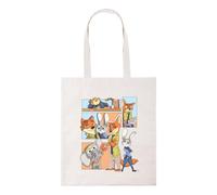 Taylor Brown Judy and nick wilde tote bag cotton shopper shopping reusable bags bunny rabbit cute cool