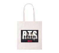 Taylor Brown Lights bts novelty kpopp cute rm funn jhope jin jimin cool cotton shopper bag shopping bags reusable bag