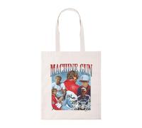 Taylor Brown Machine trendy Kelly, pop MGK iconic icon 90s vintage bootleg lost americana tote bag cotton shopper shopping bags reusable