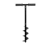 Taylor & Brown Manual Hand Drill, 10Cm Spiral Steel Earth Auger For Bulb Planting, Garden Fence Posts & Ground Digging