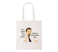 Taylor Brown Meme text David Brent, Sitcom British Humour Comdedy Novelty Silly tote bag cotton shopper shopping reusable bags