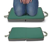 Taylor & Brown Memory Foam Kneeling Pad Pillow Cushion for Gardening, Housework and DIY - Thick Kneeling Mat Foldable, Durable and Water Resistant With Carry Handle (Green)