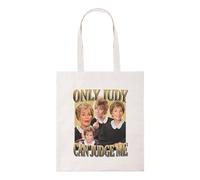 Taylor Brown Only Judy can Judge me Meme Novelty Iconic Humour Joke tote bag cotton shopper shopping bag reusbale bags