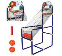 Taylor & Brown Portable Indoor/Outdoor Basketball Stand, Net, Hoop, Backboard, Arcade Game, Adults Children Outdoor Indoor Sports Game Set Exercise Fun for Ages 3+