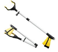 Taylor & Brown Reacher Grabber Tool, 32" Grabbers for Elderly, Lightweight Handy Trash Claw Grabber, Mobility Aid Reaching Assist Tool for Trash Pick Up, Litter Picker, Arm Extension (Yellow)