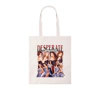 Taylor Brown Retro vintage housewives tote bag cotton shopper shopping reusable bags, Bree Van de Kamp, Lynette Scavo, Gabrielle Solis, Susan Mayer, iconic icons trendy cool fun