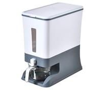 Taylor & Brown Rice Dispenser Container 10KG - Cereal Containers Storage with Measuring Cup, Sealed Moisture Proof Rice Bucket - Dry Food Grain Flour Soybean for Kitchen Pantry Household, BPA-Free
