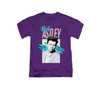 Taylor Brown Rick pop Astley Meme Novelty Iconic icon Trendy Trend Cool Tee T-Shirt Funny Unisex T Shirt Top Purple