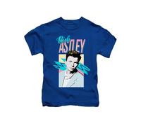 Taylor Brown Rick pop Astley Meme Novelty Iconic icon Trendy Trend Cool Tee T-Shirt Funny Unisex T Shirt Top Royal Blue