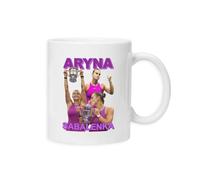 Taylor Brown Sabalenka Aryna Cute Cool Trendy Sport Sports Tennis Trend Mug Drinking Cup Tea and Coffee Cups Cute Mug Aesthetic Fun Funny Pretty