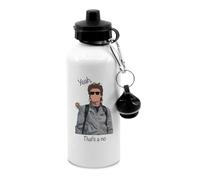 Taylor Brown Steve Harrington, yeah thats a no, meme novelty iconic trendy water bottle with clip attatchment drinks cup water bottle refill cute fun explore