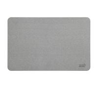 Taylor & Brown Stone Bath Mat Diatomaceous Earth Bathroom Shower Non-Slip Super Absorbent Quick Dry Floor Kitchen Anti Mould Antibacterial Natural Easy to Clean 60x39cm, Plain, Light Grey