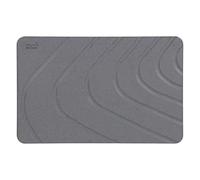 Taylor & Brown Stone Bath Mat Diatomaceous Earth Bathroom Shower Non-Slip Super Absorbent Quick Dry Floor Kitchen Anti Mould Antibacterial Natural Easy to Clean 60x39cm,River, Dark Grey