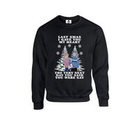 Taylor Brown The next day you said... christmas meme rude novelty silly comedy joke xmas festive Unisex Funny Adults Sweatshirt Jumper Black