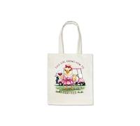 Taylor Brown This girl knows how to par-tee, golf golfer golfing cute novelty sport tote bag shopping cotton shopper bags reusable