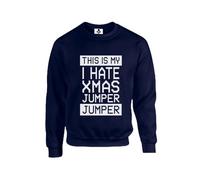 Taylor Brown This is my I hate Xmas jumper, jumper, christmas meme trending Unisex Funny Adults Sweatshirt Jumper