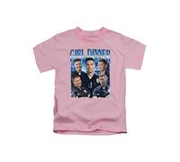Taylor Brown Tim Bradford Girl Dinner, Novelty Meme Rookie Iconic Fun Cool Tee T-Shirt Funny Unisex T Shirt Top Baby Pink