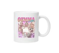 Taylor Brown Vintage Retro 90s Bootleg Gemma Collins, Meme Novelty British Comedy Humour Mug Drinking Cup Tea and Coffee Cups Cute Mug Aesthetic Fun Funny Pretty