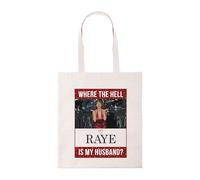 Taylor Brown Where is my husband, meme pop Raye iconic icon trending trendy cool tote bag cotton shopper shopping bags reusable