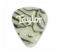 Taylor Celluloid 351 Picks Abalone 0.71mm Pack of 12