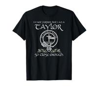 Taylor Clan Proud Heritage Scottish Last Name Vintage T-Shirt