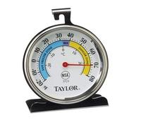 Taylor Classic Series Freezer/Refrigerator Thermometer 3.25" Dial XL (2-Pack)