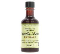 Taylor & Colledge Fairtrade Organic Vanilla Bean Extract - 100g