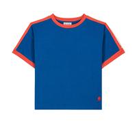 Taylor Contrast Organic Cotton T-shirt Blue 2/3 years