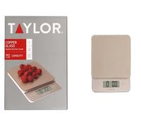 TAYLOR COPPER GLASS DIGITAL SCALES 5KG CAPACITY