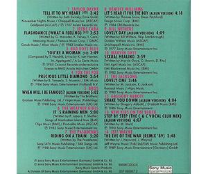 Taylor Dayne Irene Cara Bad Boys Blue Fox The Fox Bros - incl. The Eve Of The War