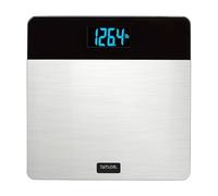 Taylor Digital Brushed Stainless Steel Scale, Bathroom Scale for Body Weight, Digital Bathroom Weighing Machine, Battery Powered, FSA HSA Eligible, Highly Accurate, Measures Weight up to 400 lb, Black