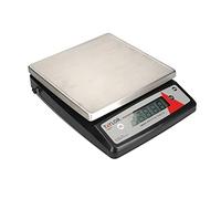 Taylor Digital Kitchen Scale Dual Platform, Taylor Pro Professional Standard, Precision Accuracy and Tare Function, Brushed Stainless Steel, 10kg Capacity Black/Silver