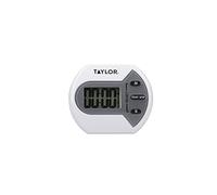 Taylor Digital Kitchen Timer, Catering Grade Countdown / Stopwatch Timer with Magnetic Back, Plastic, 100 Minute Range