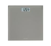 Taylor Digital Scales for Body Weight, Highly Accurate 350 LB Capacity Bathroom Scale, 11.0 x 11.0 Inch Durable Glass Platform, Battery Powered, Easy to Read, Gray