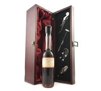 Taylor Fladgate Vintage Port 1927 (Decanted Selection) 20cls in a silk lined wooden box with four wine accessories, 1 x 200ml