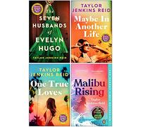 Taylor Jenkins Reid Collection 4 Books Set (Seven Husbands of Evelyn Hugo, Maybe in Another Life, One True Loves, Malibu Rising)