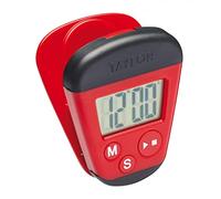 Taylor Pro Kitchen Clip Digital Timer - Red