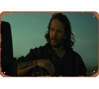 Taylor Kitsch The Terminal List Vintage Tin Sign Metal Poster Plaque Retro Wall Decor Poster for Home Hotel Cafes Sign Gift 8x12 Inch