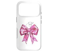 Taylor Lover First Name Teen Girls Women Pink Disco Ball Bow Case for iPhone 17 Pro