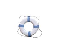Taylor Made Decorative Ring Buoy 17 WhiteBlue Not USCG Approved