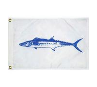 Taylor Made Products 3518, Fish Flag, Nylon, 12 inch x 18 inch, King Mackerel