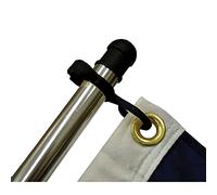 Taylor Made Products 57926 Charlevoix Boat Flag Clip, Black