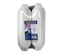 TAYLOR MADE PRODUCTS Taylor Made 310152P Fender Kit - 5"""" x 18"""" White with Black Rope