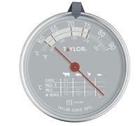 Taylor Meat Oven Thermometer Probe, Pro Food Thermometer with Meat and Fish Chart, 140 degree F to 190 degree F Range,13 x 7.5 x 6 cm