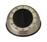 Taylor Mechanical Stainless Steel Timer for School, Learning, Projects, and Kitchen Tasks, Multicolor, One Size