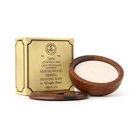 Taylor of Old Bond Street 100g Wooden Bowl Sandalwood Herbal Shaving Soap