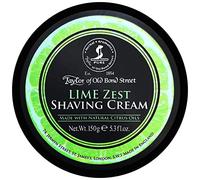 Taylor Of Old Bond Street Lime Zest Shaving Cream Jar 150g Lavender Tarragon