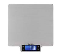 Taylor Precision Products 22lb Ultra-Precise Digital Stainless Steel Household Kitchen Scale, One, Silver