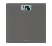Taylor Precision Products Glass Digital Bath Scale (Charcoal) | Smart app-enabled; measures key body composition metrics, bright backlit display, weight-tracking